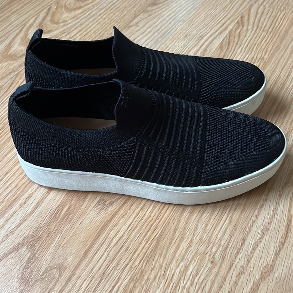 Black Slip on Sneakers